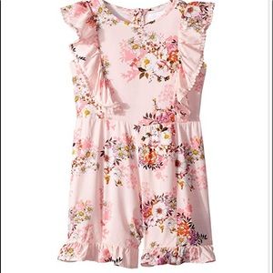 BCBG Girls Printed Challis Romper